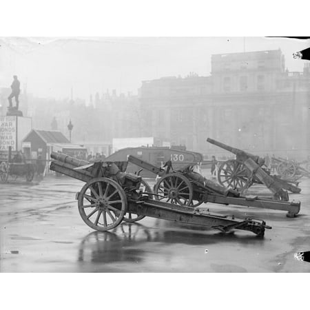- LAMINATED POSTER Ministry of Information First World War Official Collection War bonds appeal. Tank and war trophies Poster Print 24 x 36