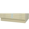 thumbnail image 3 of Lateral Metal Filing Cabinet, Putty, 3 of 4