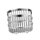 thumbnail image 3 of Cesta para refrigerios, contenedor de alimentos, decoración del hogar, elegante, transpirable, organización, versátil 15cm sin asa, 3 of 9