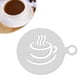 thumbnail image 5 of EeaseMX Plantillas de acero inoxidable para decorar café. Plantillas de barista para todo tipo de mousse, pasteles, cumpleaños, café (patrón de taza de café)., 5 of 8