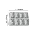 thumbnail image 3 of Easter Party Supplies Easter Bunny Chocolate Mold Baking Tool Kitchen Chocolate Candy Mold, 3 of 6