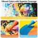 thumbnail image 3 of Marcadores de Pintura Acrílica Ohuhu 30 Colores Impermeables Punta Bala, 3 of 9