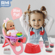 thumbnail image 5 of Muñeca de Juguete para Niñas Rm Regalomex con Silla 10+ Sonidos Accesorios Muñeco Bebé Rosa Grande, 5 of 5