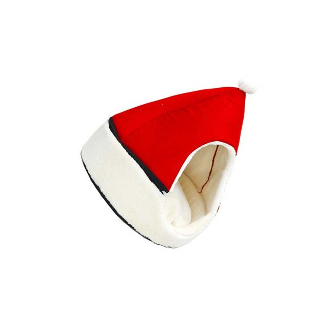 Cute Christmas Tree Pet Bed Cat Nest House Dog Soft Warming Tent Bed
