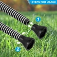 thumbnail image 4 of Uxcell Golf Ball Retriever Grabber Golf Ball Suction Cup Grabber Rubber Putter Grip Picker Upper Tool Black, 4 of 7