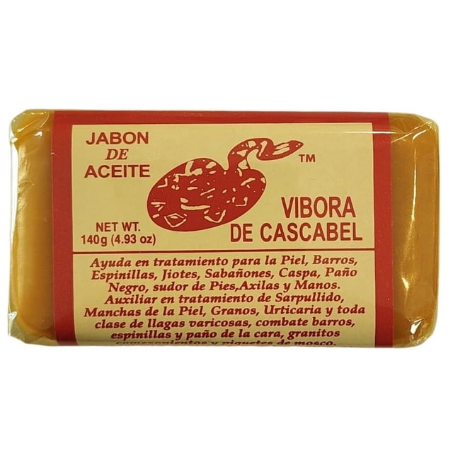 Barra de jabón Soap Rattlesnake Oil, 140 g, para rostro y cuerpo