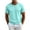 .Mint Green, variant on Agkizg Men Crew Neck Quickly Dry Shirts, Short Sleeve Summer Lightweight Breathable Loose Fitting Athletic Tops Outdoor Hiking Running Camping Basic Pullover Tees for Daily Summer Wear