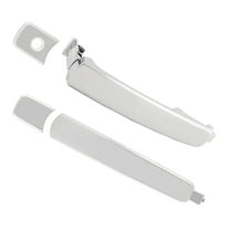 2pcs Front Left Right Side Chrome Exterior Door Handles Compatible With Infiniti/Nissan Without Keyless Entry 03-08 FX35/FX45 03-07 G35 2-Door Coupe 08-13 Rogue 14-15 Rogue Select 03-07 Murano