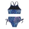 thumbnail image 2 of YEAHDOR Kids Girls Two-Piece Swimwear Polka Dots Beach Water Park Swimsuit,Sizes 2-14 Green 12, 2 of 7