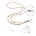 thumbnail image 6 of Eoperou Colorful Wooden Beaded Teacher Lanyard: ID Holder Retractable Badge Reel Keys Eyeglass Chains, 6 of 8