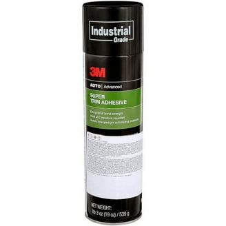 3M Plastic Emblem & Trim Adhesive 1 Fl Oz | Clear-Drying Auto Glue For Plastic/Metal Trim