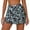 A-Green48, variant on Women's Skirted Bikini Bottom High Waist Gradient Print Swim Skort Stylish Minimalist Beach & Pool Swimwear