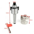 thumbnail image 2 of Mt2 400R 50Mm Face End Mill Cutter + Apmt1604 Carbide Inserts 10Pcs W/Wrench Kit, 2 of 9