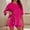 Hot Pink, variant on MAIHAN Women Casual Outfits Summer Outfits Cute Clothes Shirt & Shorts Clothes Set Shorts Sets Women 2 Piece Outfits Plus Size Travel Outfits for Women