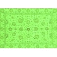 thumbnail image 1 of Ahgly Company Indoor Rectangle Oriental Green Traditional Area Rugs, 7' x 9', 1 of 4