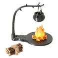 thumbnail image 2 of 5 Pieces Miniature Hanging Stove Camping Kit with Realistic Detailed Resin and Wood for Dollhouse Micro Landscape, 2 of 9