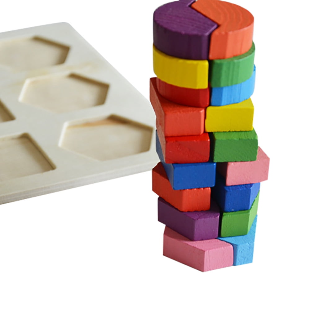baby wooden blocks puzzle
