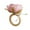 1pc, variant on LShunze Pink Handcraft Flower Napkin Rings Set of 4,Pink Peony Flower Handmade Napkin Holder Rings Table Decorations for Summer,Wedding,Luncheons,Picnics,Banquet