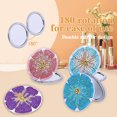 thumbnail image 3 of Cuadros Decorativos DIY Diamond Art Vanity Mirror Handheld Beginner Arts Crafts Regalos (067) Wdftyju embutido en tela, 3 of 8