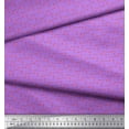 thumbnail image 2 of Soimoi Polyester Crepe Fabric Flower Artistic Decor Fabric Printed Yard 52 Inch Wide, 2 of 3