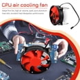 thumbnail image 3 of GOOHOCHY Refrigerador De Aire CPU Negro Con Ventilador Y Ventilación, 3 of 6