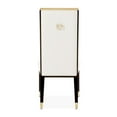 thumbnail image 6 of Michael Amini Belmont Place Dining Side Chair - Cream/Espresso, 6 of 12