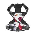 thumbnail image 4 of Bingfone Red Wine Glass Bottle No Pull Dog Vest Harness For Small Medium Large Dogs Strap For Puppy Walking,Training,Dog Harness-Large, 4 of 9