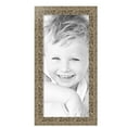 thumbnail image 2 of ArtToFrames 15" x 33" Antique Floral Silver Picture Frame, 15x33 inch Multi Wood Poster Frame (WOM-5168), 4 Pack, 2 of 6