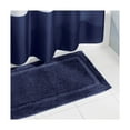 mDesign Large Modern Bath Mat Runner Washable, NonSlip Floor Rug