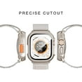 thumbnail image 2 of 2 Pack Case with Tempered Glass Screen Protector for Apple Watch SE(2023) Series 6/5/4/SE 40mm JZK Slim Guard Bumper Full Coverage Hard PC Protective Cover HD Ultra-Thin Cover for iWatch, 2 of 7