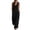Black, variant on Besolor Womens Summer Outfits 2 Piece Set V Neck Sleeveless Button Tank Tops Wide Leg Pants with Pocket Beach Dresses Vacation Sets(X-Large,Red)