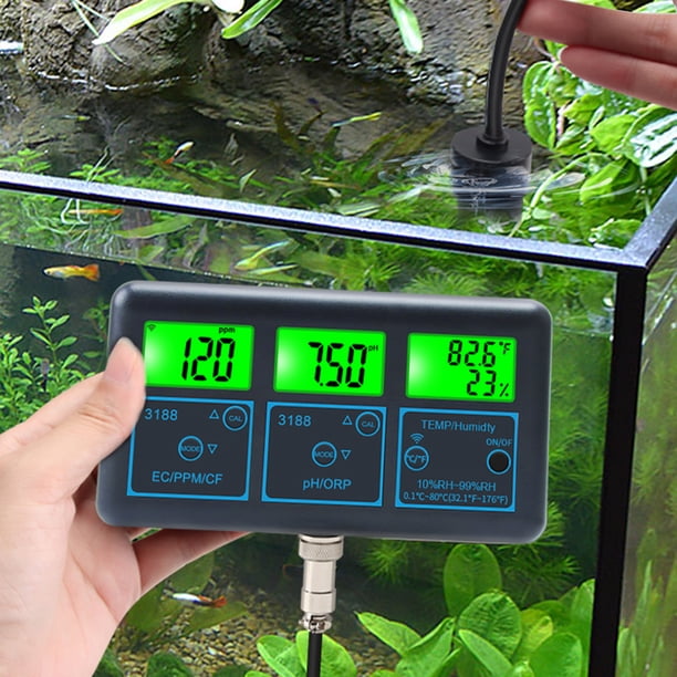 Controlador Del Probador De Ph Tuya ORP Detector Smart Remote 7-in-1 PH Controller Meter para piscina estanque