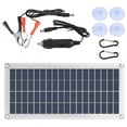 thumbnail image 1 of Panel solar de 1000 W, 12-18 V, panel solar para teléfono, RV, coche, MP3, cargador, batería exterior, suministro B, 1 of 8