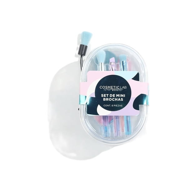 Set de mini brochas Cosmetic Lab 6 piezas | Walmart en línea