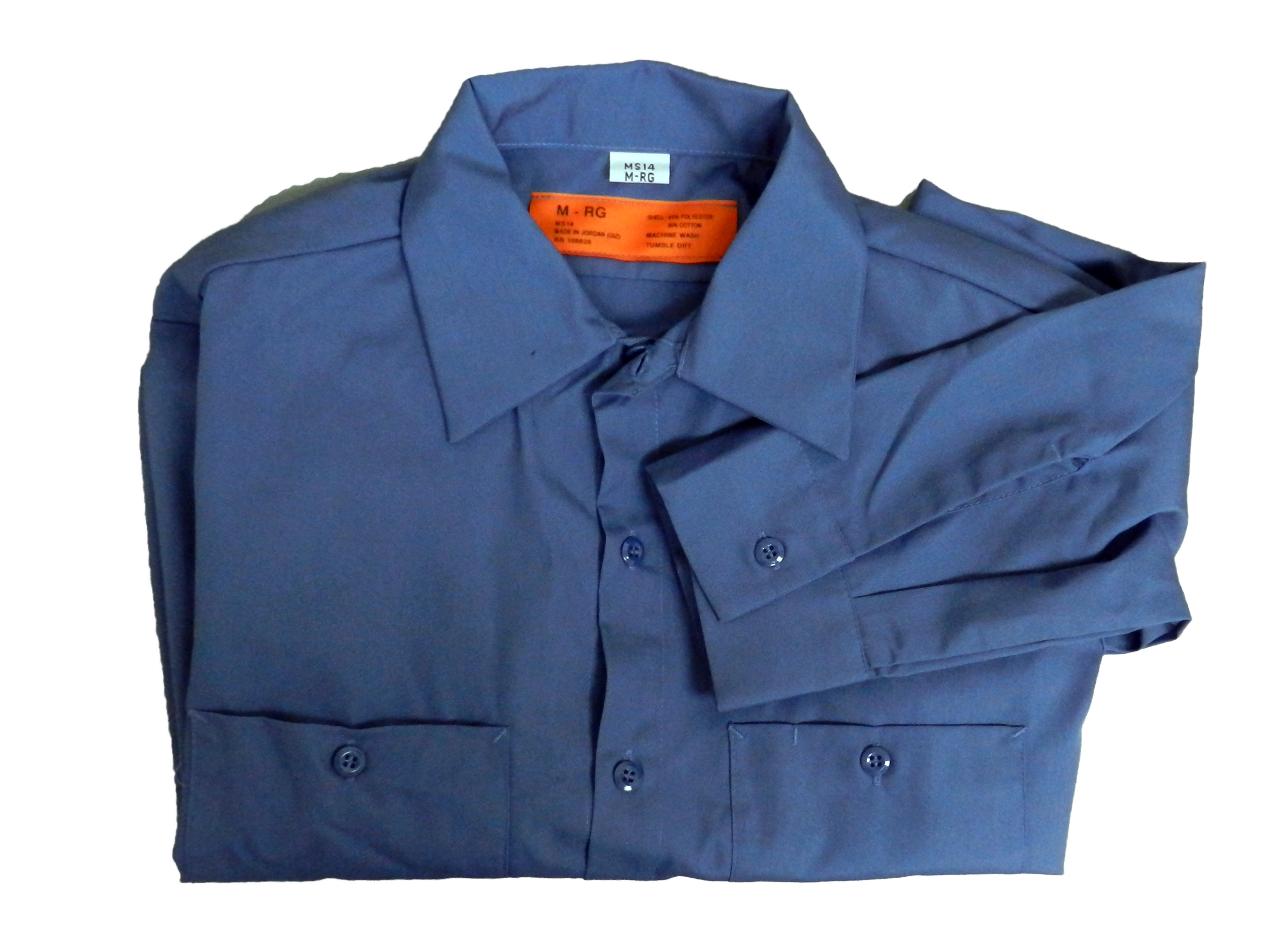 Solar 1 Clothing Industrial Long Sleeve Work Shirt MS14 - Walmart.com