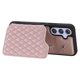 thumbnail image 4 of Funda con textura de cuadrícula y cordón para Samsung Galaxy A54 5G (negra), 4 of 5