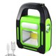 thumbnail image 2 of Linterna de mano Solar LED COB lámpara de mano de emergencia Wdftyju impermeable multifuncional antideslizante carga USB para acampar al aire libre, 2 of 5