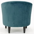 thumbnail image 4 of Pemberley Row Polyester Blue Club Chair Rectangular Padded 32"H x 30.5"W x 27.5"D, 4 of 4