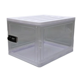 Caja de seguridad para tableta, teléfono, caja de seguridad para almacenar alimentos, resistente, caja de seguridad con combinación para artículos personales, para la oficina,