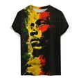 thumbnail image 4 of Tops para hombre, blusas y camisas de manga corta con cuello redondo para hombre Camisa de manga corta estampada para hombre Top/camisa de manga corta con cuello redondo Tops para hombre, 4 of 4