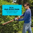 thumbnail image 4 of BLACK+DECKER 40V MAX*  Cordless 24 inch Hedge Trimmer, Battery and Charger Not Included, 4 of 10