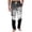 26# Black, variant on Halloween Costumes Pajama Pants for Men Elastic Waist Halloween Cute Ghost Printed Loose Cotton Plus Size Sleep Pants Black 3XL
