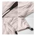 thumbnail image 4 of GrmtClth Men's Multi-Pocket Hooded Utility Jacket, Lightweight Full Zip Up Windbreaker Casual Outerwear with Adjustable Cuffs Sun Protection Clothing Pink 3XL, 4 of 5