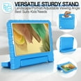 thumbnail image 4 of for Samsung A7 Lite 2021 SM-T220/T225/T227 case, Shockproof, Silicone Rubber EVA Portable Handle Stand Protective Kids Cover Case for Samsung Galaxy Tab A7 Lite 8.7", Blue, 4 of 5