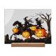 thumbnail image 2 of Decoración festiva de fantasma de calabaza de acrílico estéreo Fiudx para Halloween, 2 of 6