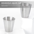 thumbnail image 2 of Miangastore Multipurpose Stainless Steel Wine Cups Silver 10Pcs 2.2X2.0X2.0In, 2 of 9