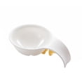 thumbnail image 1 of 2pcs mini egg white yolk separator with silicone plastic holder egg white yolk separator, 1 of 5
