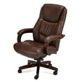 thumbnail image 1 of JOMEED Delano Big and Tall Executive Office Chair with Lumbar Support, Brown, 1 of 5