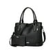 thumbnail image 1 of Bolsas Para Mujer De Cuero Pu Bandoleras Para Mujer De Moda Color Negro, 1 of 5