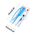 thumbnail image 3 of Fiudx Herramientas para Peinar El Cabello, Juego de 3 Piezas para Hacer Trenzas Francesas, Peine de Cola de Rata para Un Peinado Preciso, Herramienta Flexible para Bucles de Cabello para Peinados Ráp, 3 of 3